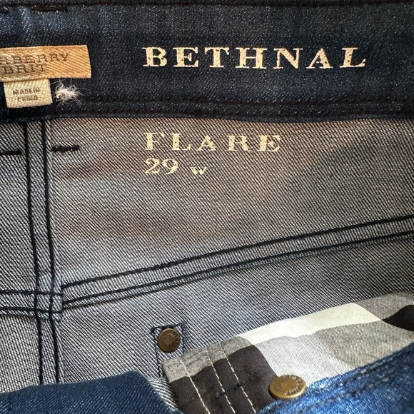 Burberry Women's Blue Denim Jeans brand new with tag - Picture 7 of 7